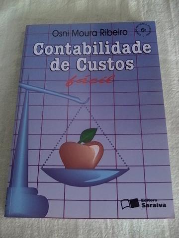 Livro Contabilidade de Custos Fácil. Osni Moura Ribeiro