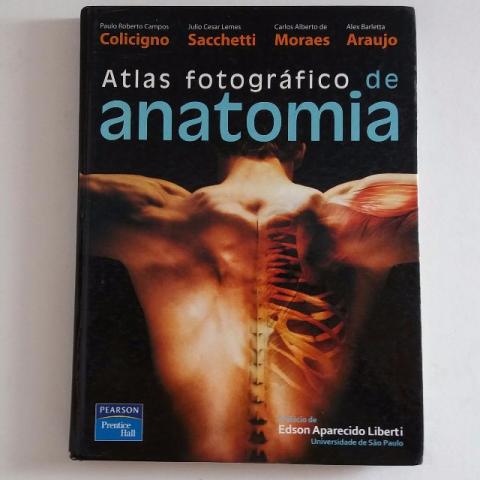 Livro atlas fotográfico de anatomia