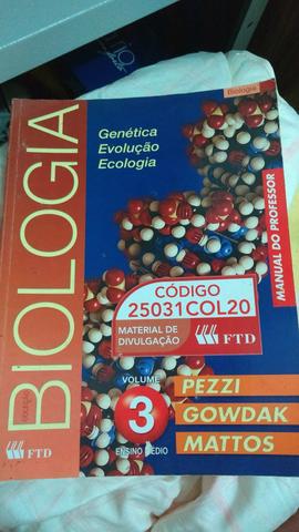 Livro biologia e história