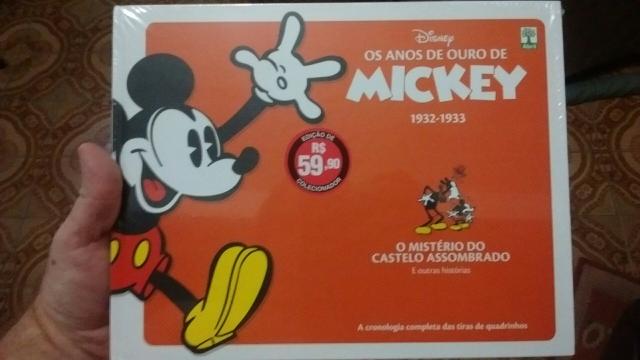 Livro os anos de ouro de Mickey - o mistério do castelo