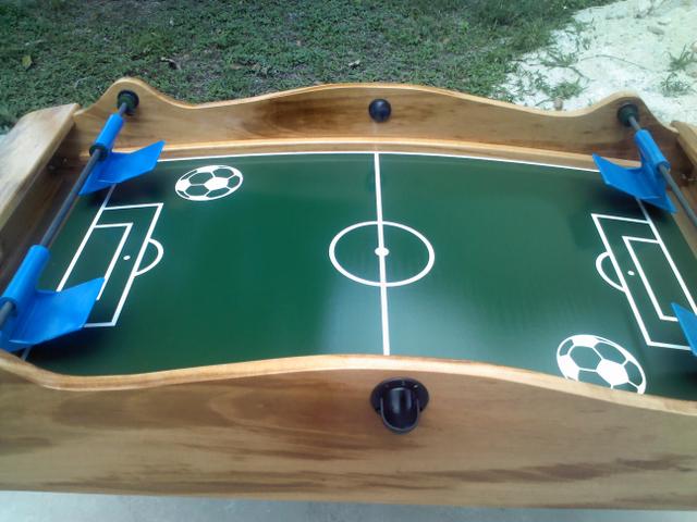 Mesa de Tamancobol Oficial de Madeira Maciça NOVA -