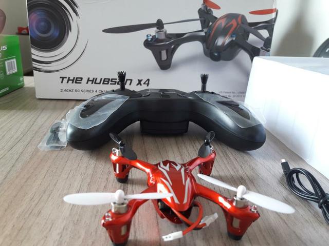 Mini Drone Hubsan X4 H107c C/ Câmera 2.4ghz Frete Grátis