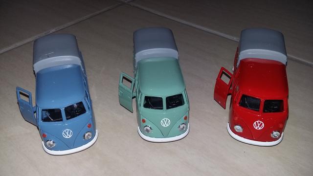 Mini Kombis de coleção - Wolksvagem