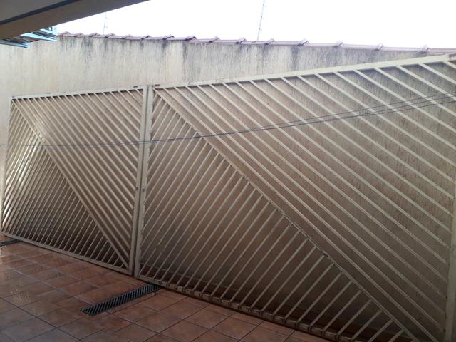 Portão duplo de correr ferro ''16''