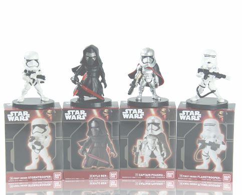 Star Wars - brinquedos colecionáveis (4 peças)