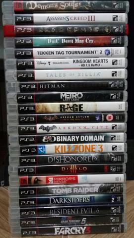 Vários títulos Jogos PS3/PlayStation 3