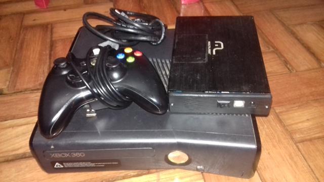 Xbox 360 destravado (Freestyle) C/Hd 500gb S/jogo C/1