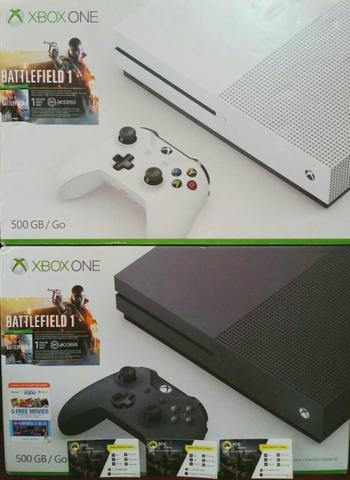 Xbox one s 500gb + Battlefield 1 Lacrado PROMOÇÃO!