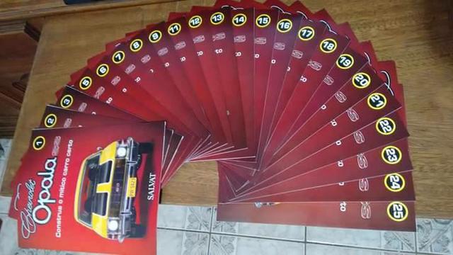 24 Fascículos Salvat pra montagem de Opala SS4