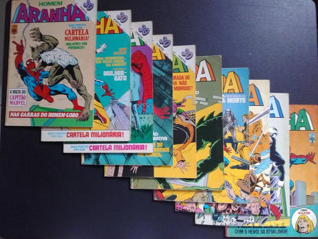 Coleção Gibis O Homem Aranha (02 ao 205)