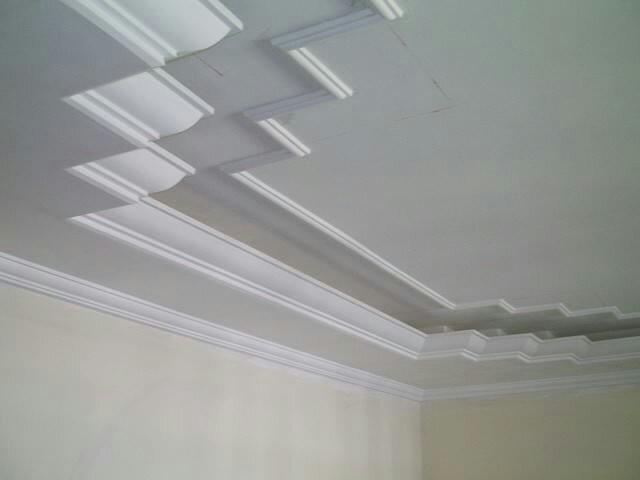 Drywall sancas e pisos de porcelanato líquido