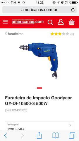 Furadeira nova na caixa