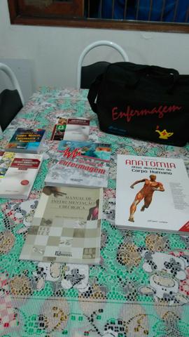 Kit de livros para enfermagem