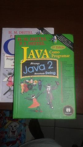 Livro Java Como Programar. Com CD Rom. 3ª Edição