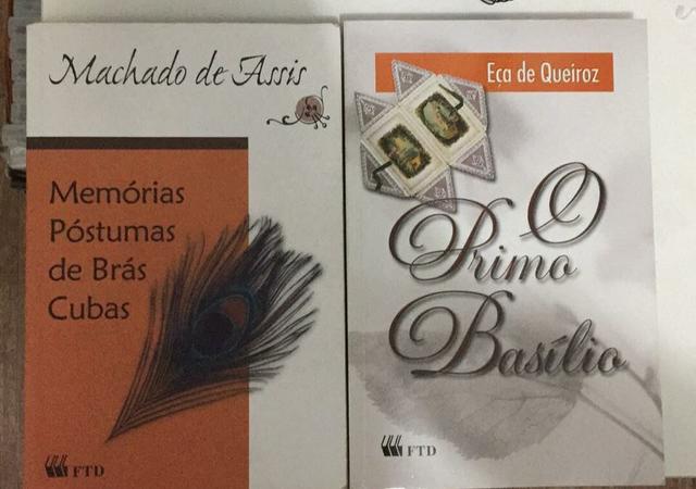 Livros Machado de Assis/ Eca de Queiroz