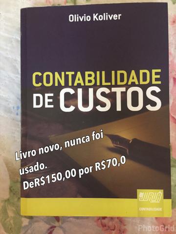 Livros de contabilidade novos