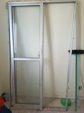 Porta de correr blindex