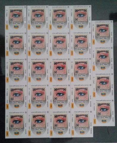 Qr Code Selfmania Adesivo - 24 Unidades