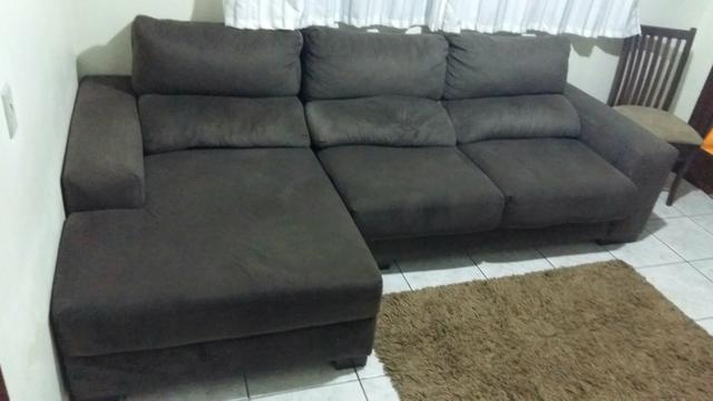 Sofa retratil com chaise $600