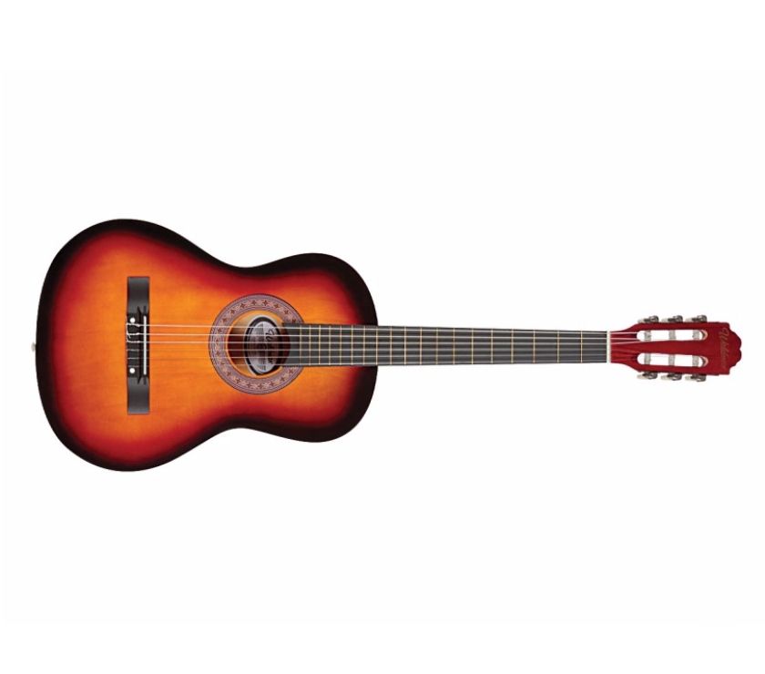 VIOLÃO ACÚSTICO (SEMINOVO) + CAPA + CADERNO DE MÚSICA