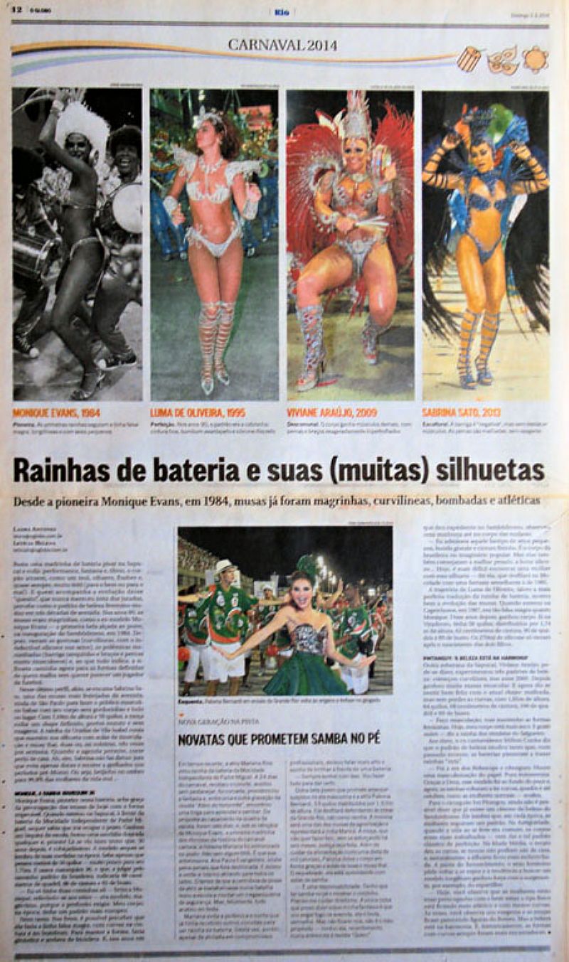 Viviane araujo, luma de oliveira, monique evans, sabrina