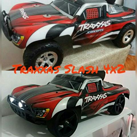 Automodelo traxxas slash 4x2