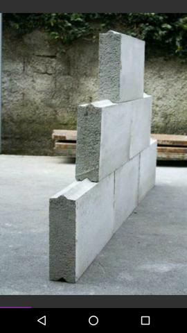 Boletos blocos tijolos promoção 12cmx50cmx50cm