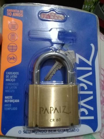 Cadeado PAPAIZ n* 60 novo