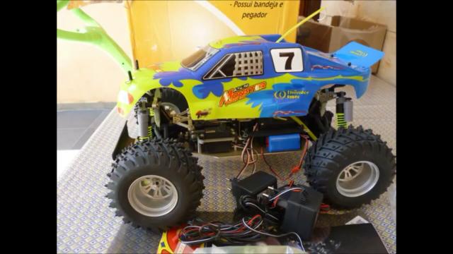 Carrinho a combustão novo sem uso