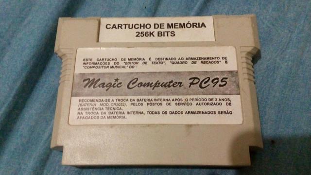 Cartucho Magic computer PC 95 com manual