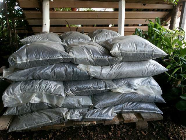 Composto organico (terra preta) 5,00 sacos de 20 kg Entrega