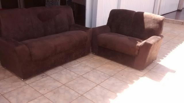 Conjunto de sofá novo impecável ideal para ambiente