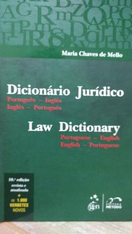 Dicionário Jurídico (Português/Inglês) Maria Chaves de