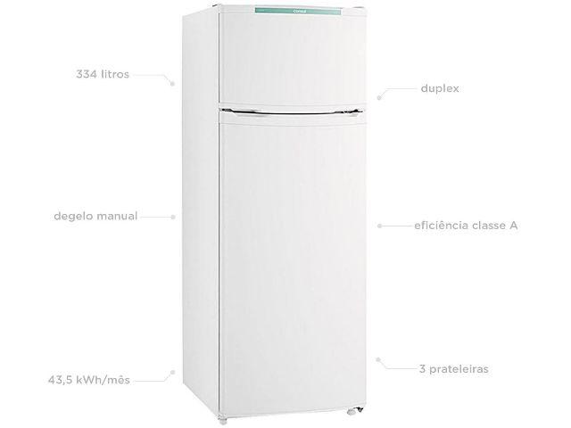 Geladeira/Refrigerador Consul Manual Duplex 334L