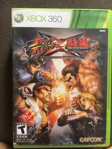 Jogo (game) Street Fighter x Tekken para Xbox 360
