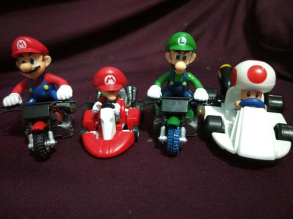 Miniaturas do Mario Kart