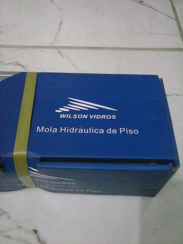 Mola hidráulica de piso para porta de vidro