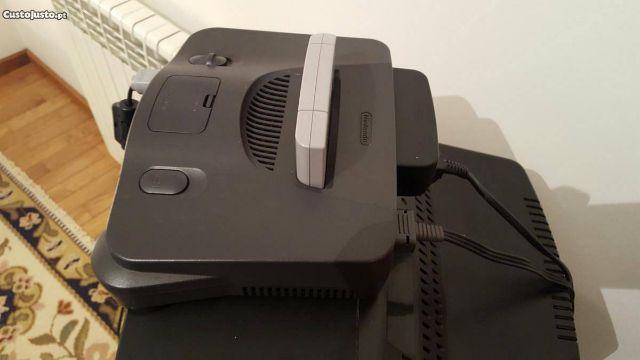 Nintendo 64 com 3 fitas 230 reais imperdível só hoje