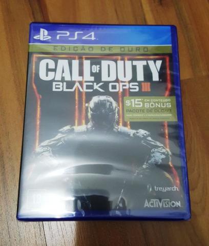 PS4 Call Of Duty: Black Ops 3 (edição de ouro) (lacrado)