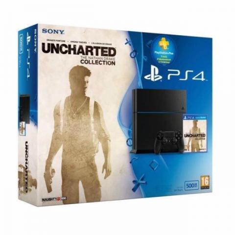 PS4 Slim Uncharted Colletion Lacrado, Parcelo No Cartão