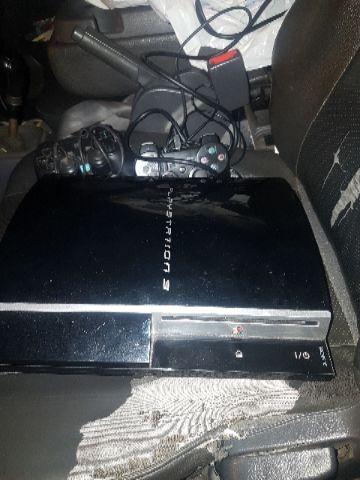 Playstation 3 dois controles completo