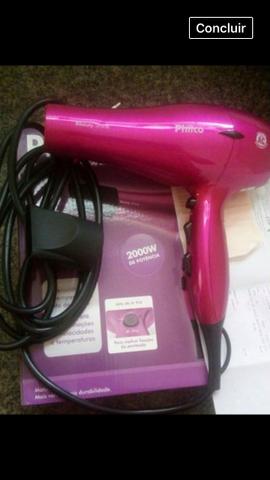Secador novo 80R$ caixa potência W