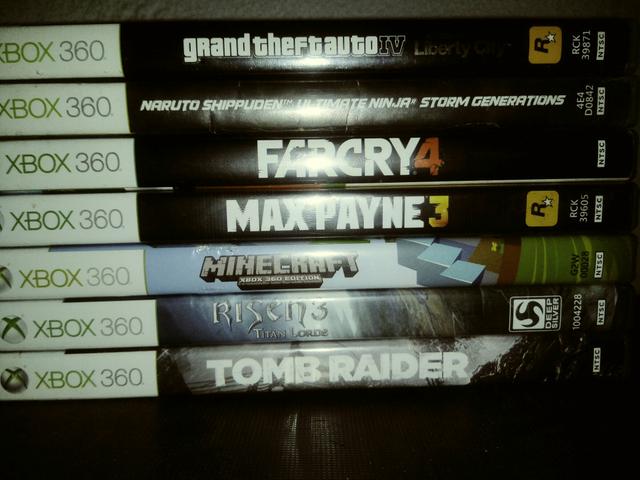 Vendo Xbox 360 com jogos