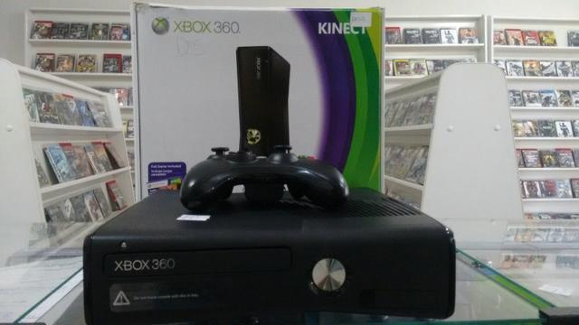 Xbox360 slim desbloqueado ltu, garantia, até 12x