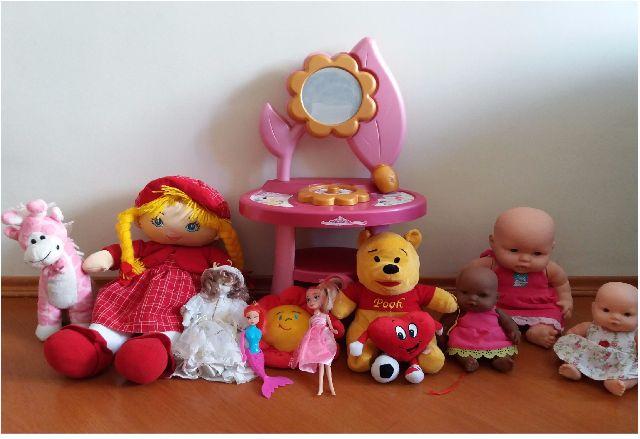 Brinquedos: Bonecas, Pelúcias E Penteadeira - 12 Itens