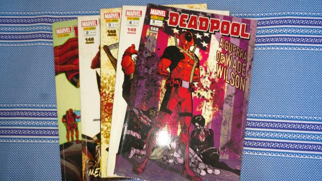 Deadpool n° 1 a 5.