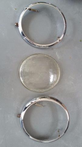 Lente e Aros Olho de Boi Cibié Para Fusca