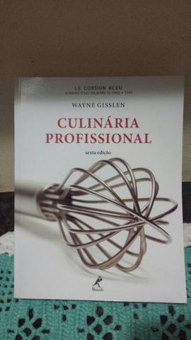 Livros profissionais de culinária e de panificação e