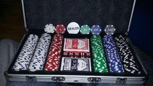 Maleta De Poker Com 300 Fichas (Completo)