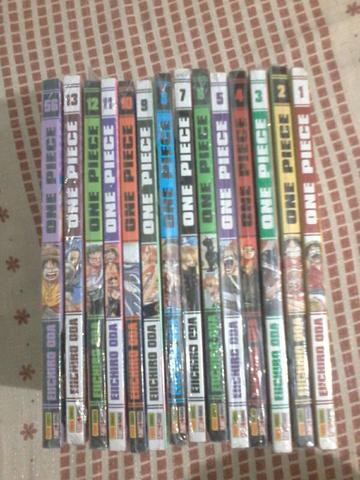 One piece vol 1 ao 13 totalmente novos na embalagem original